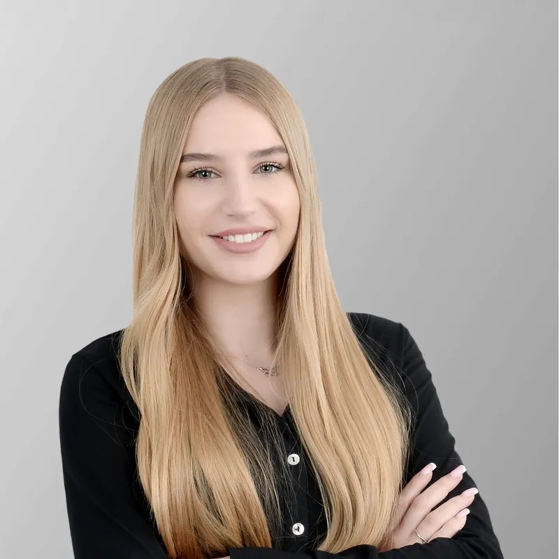 Portrait of Lana Kourkel, Sales Manager and Property Consultant at ProEstate
