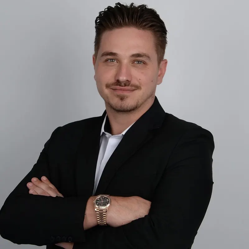 Portrait of Vlad Galkin, Founder and CEO of ProEstate